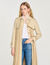 Trench plissettato con cintura