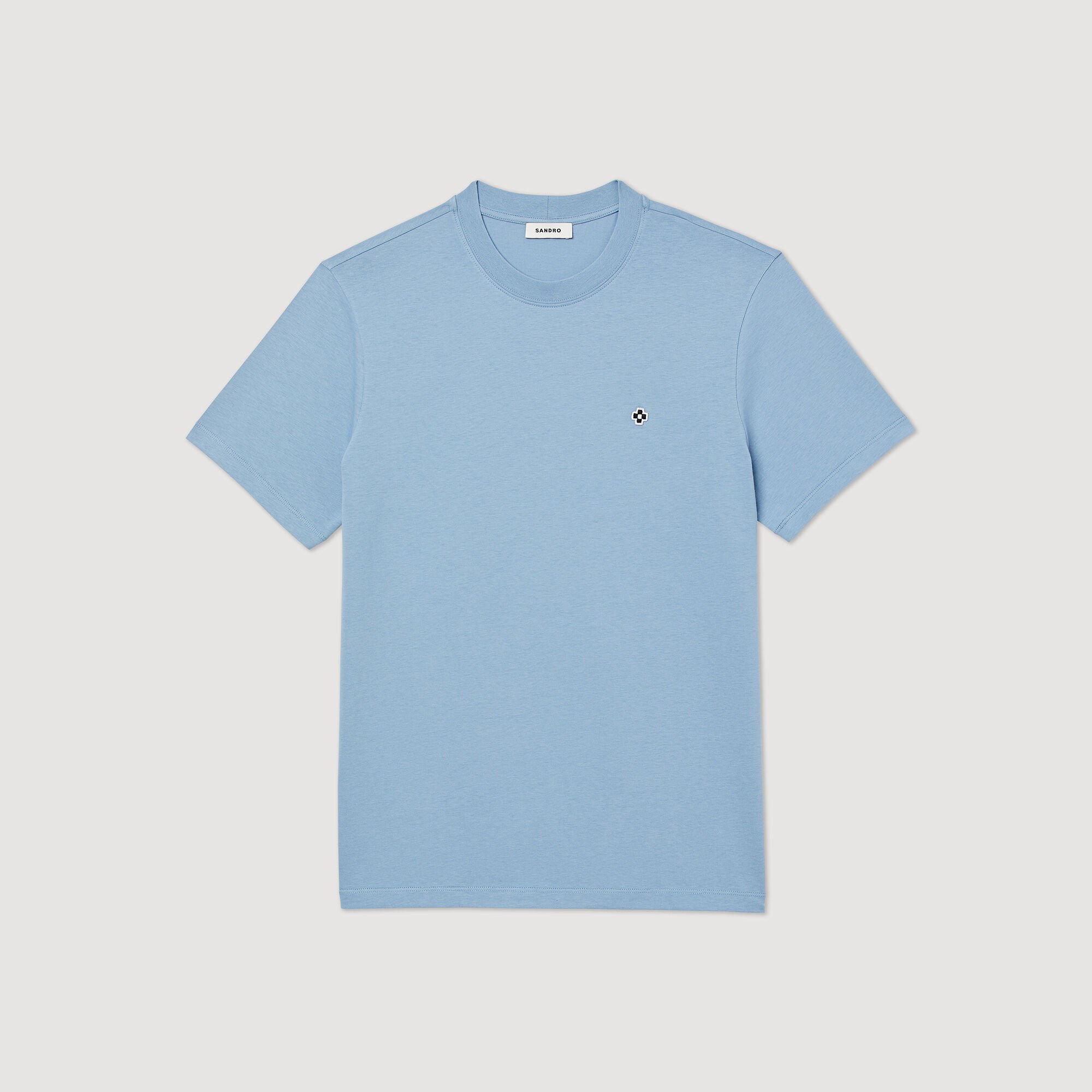T-shirt con applicazione Square Cross