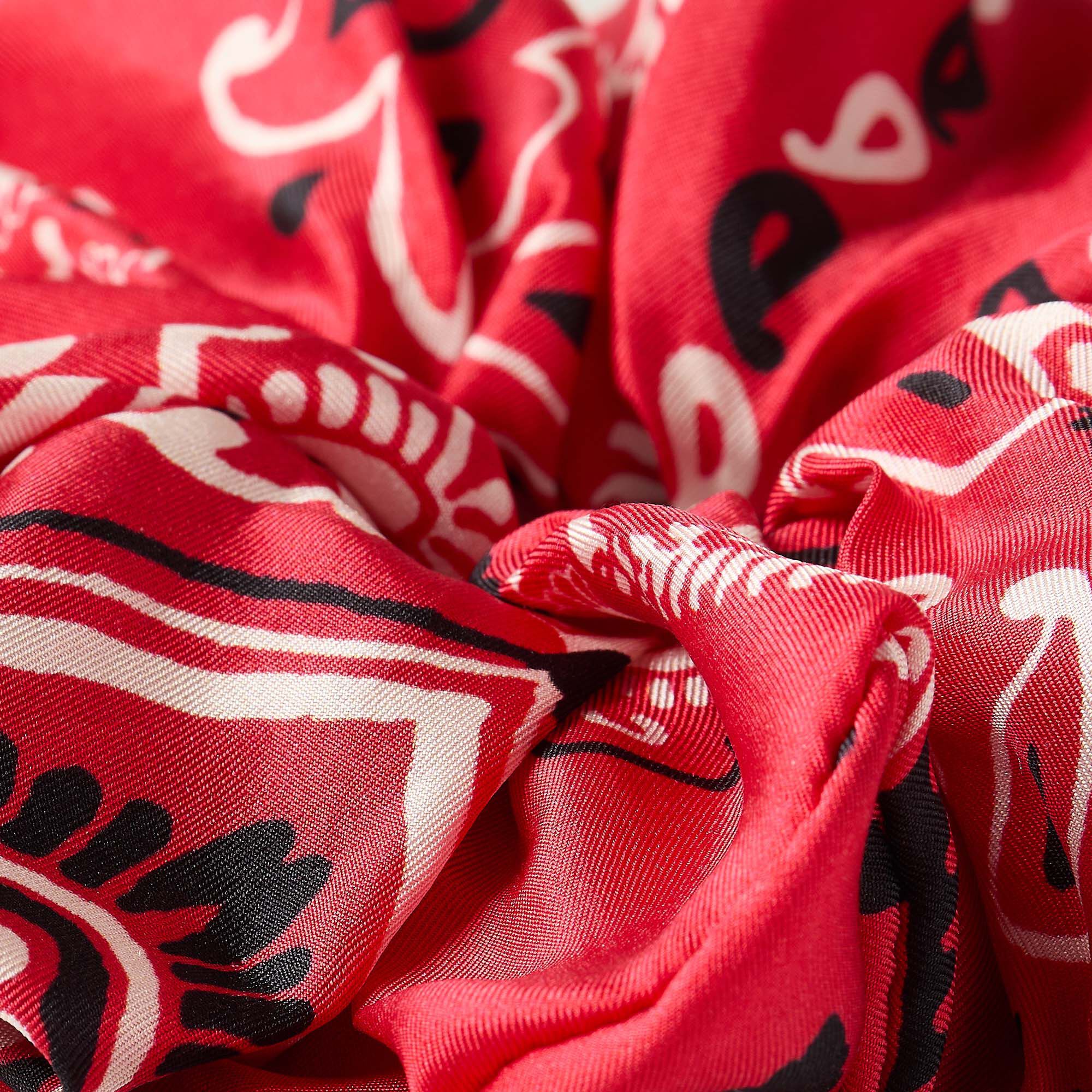 Elastico per capelli stampa bandana