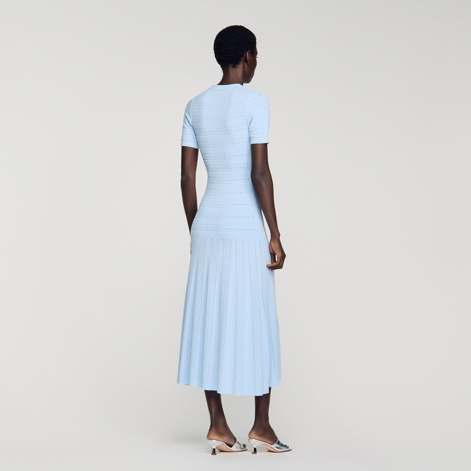 Abito lungo in maglia