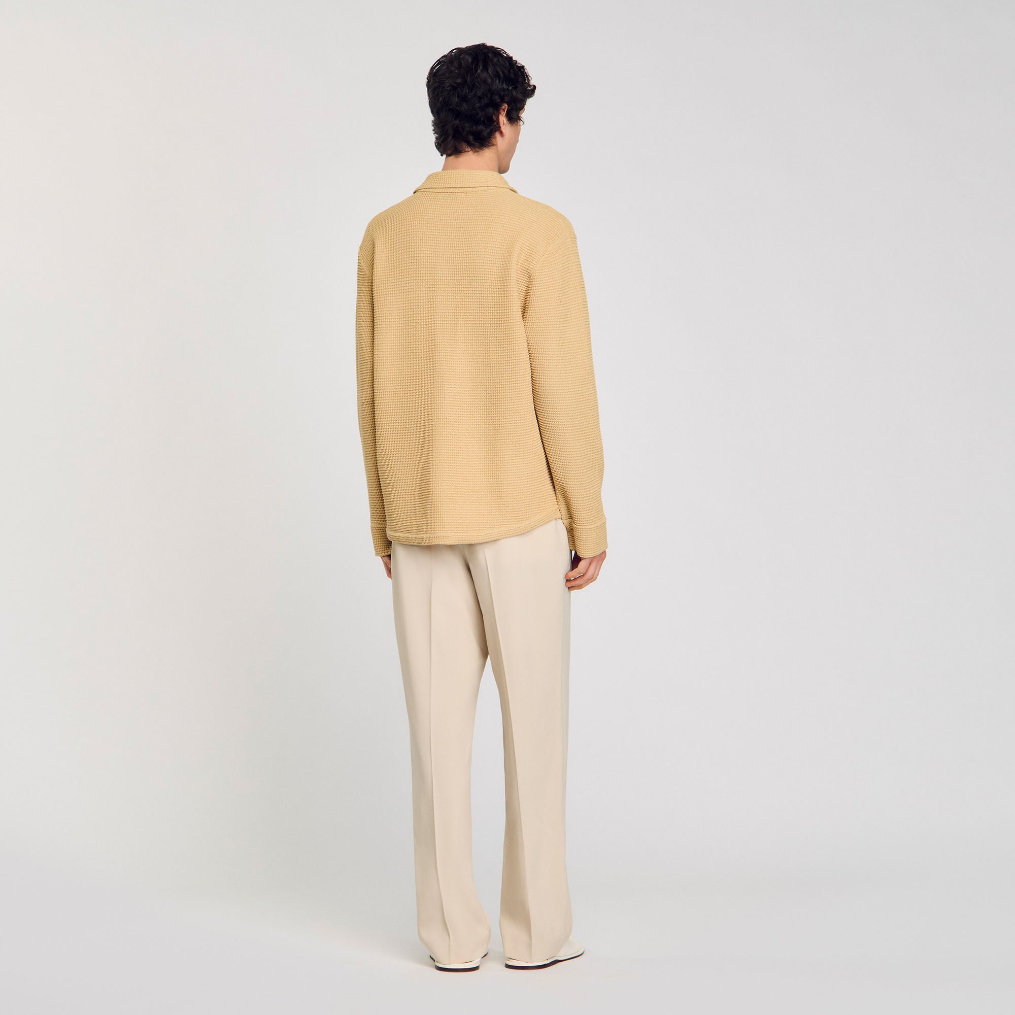 Camicia oversize in maglia