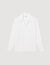 Camicia fluida con collo a pescecane