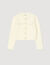 Cardigan in maglia a coste