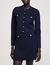 Cardigan in maglia a coste