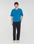 Camicia cardigan con jacquard a corda