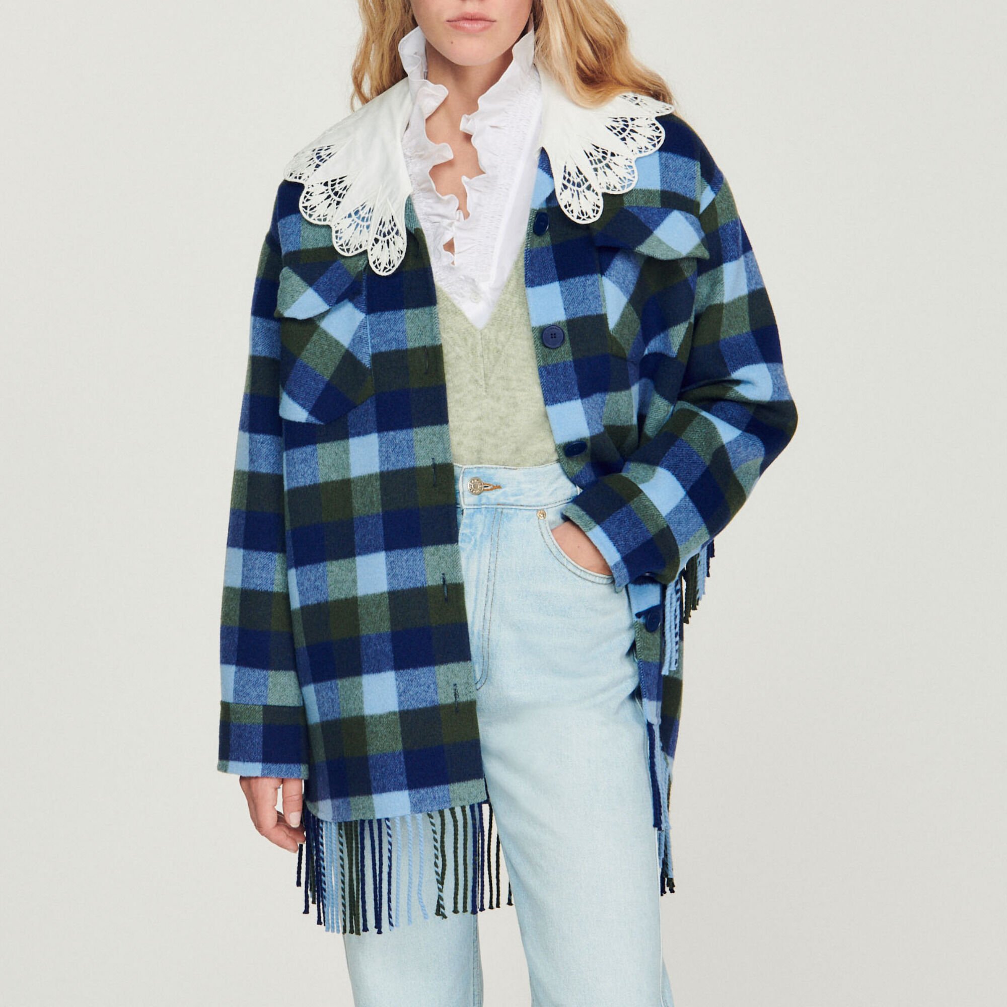 Cappotto a quadri