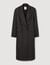 Cappotto attillato doppiopetto