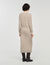 Cardigan con colletto a contrasto