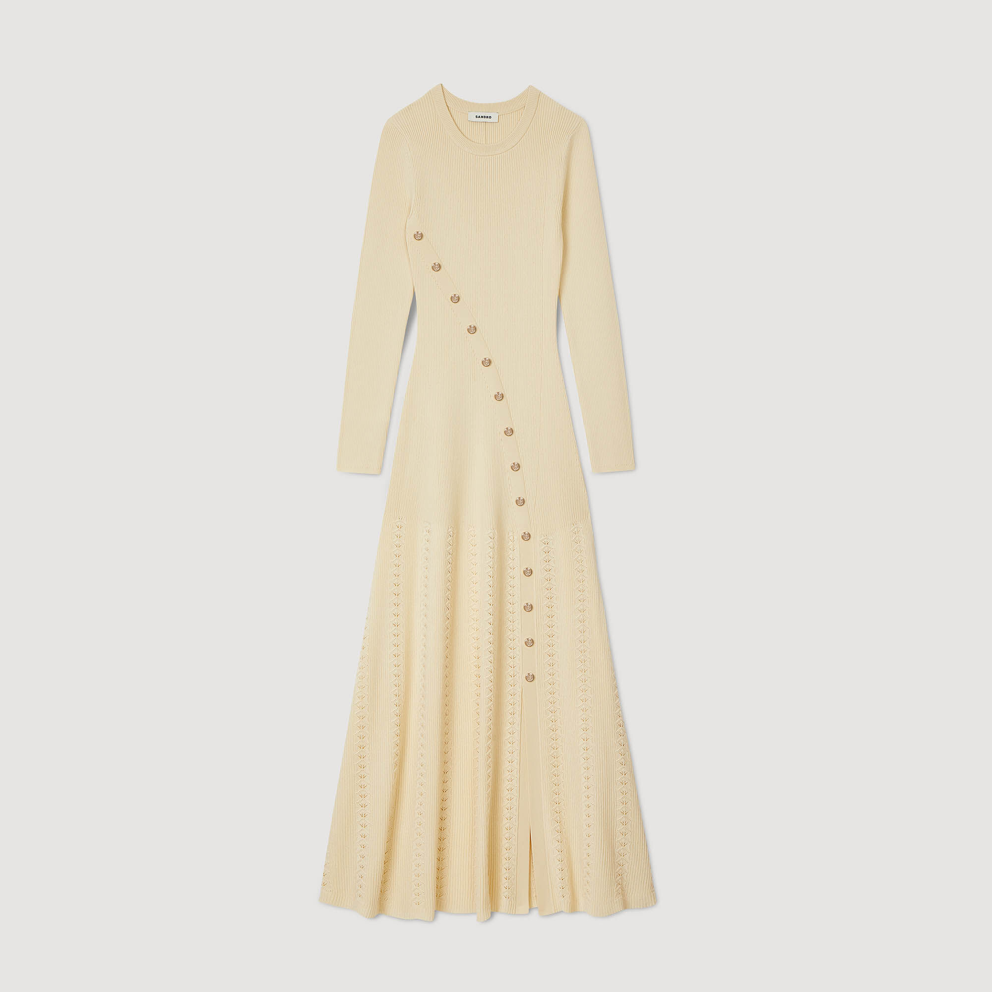 Abito midi in maglia
