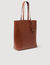 Shopping bag in pelle