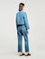 Giubbotto in denim con strass