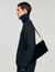 Hobo bag in crosta di pelle