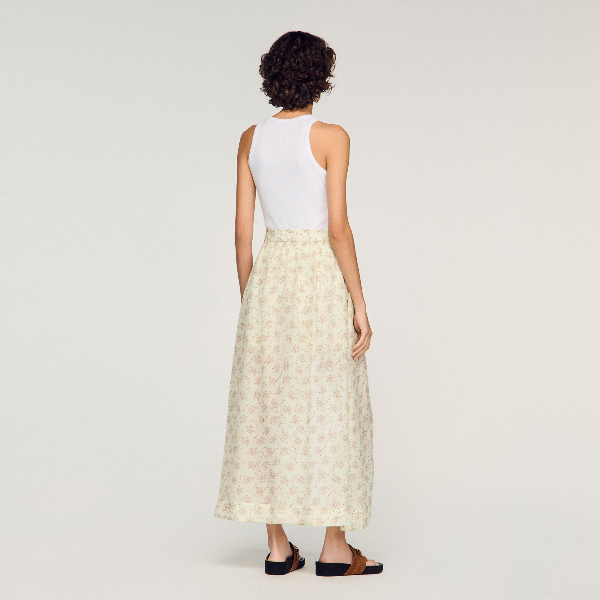 Skorts lunghi a fiori