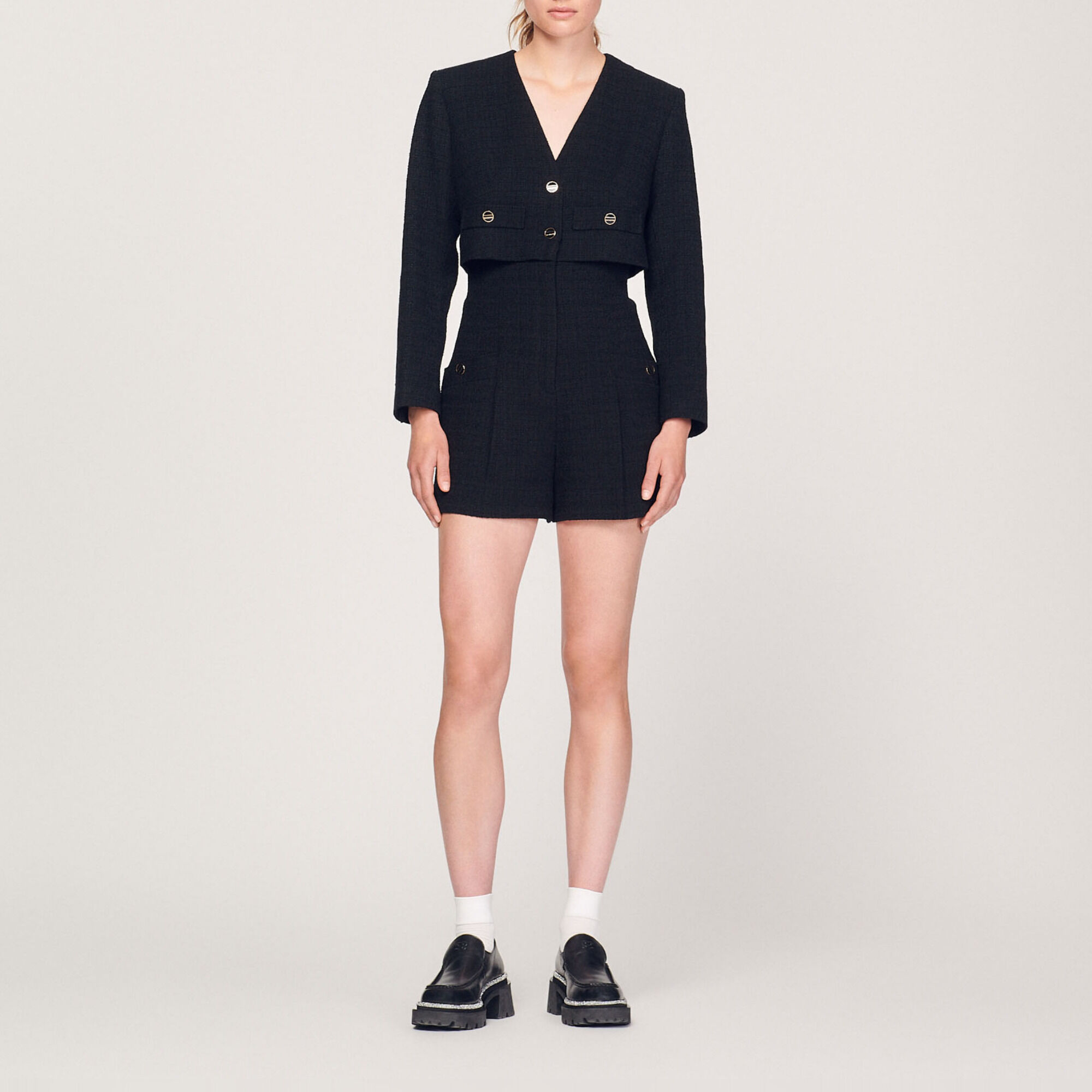 Tutina jumpsuit in tweed