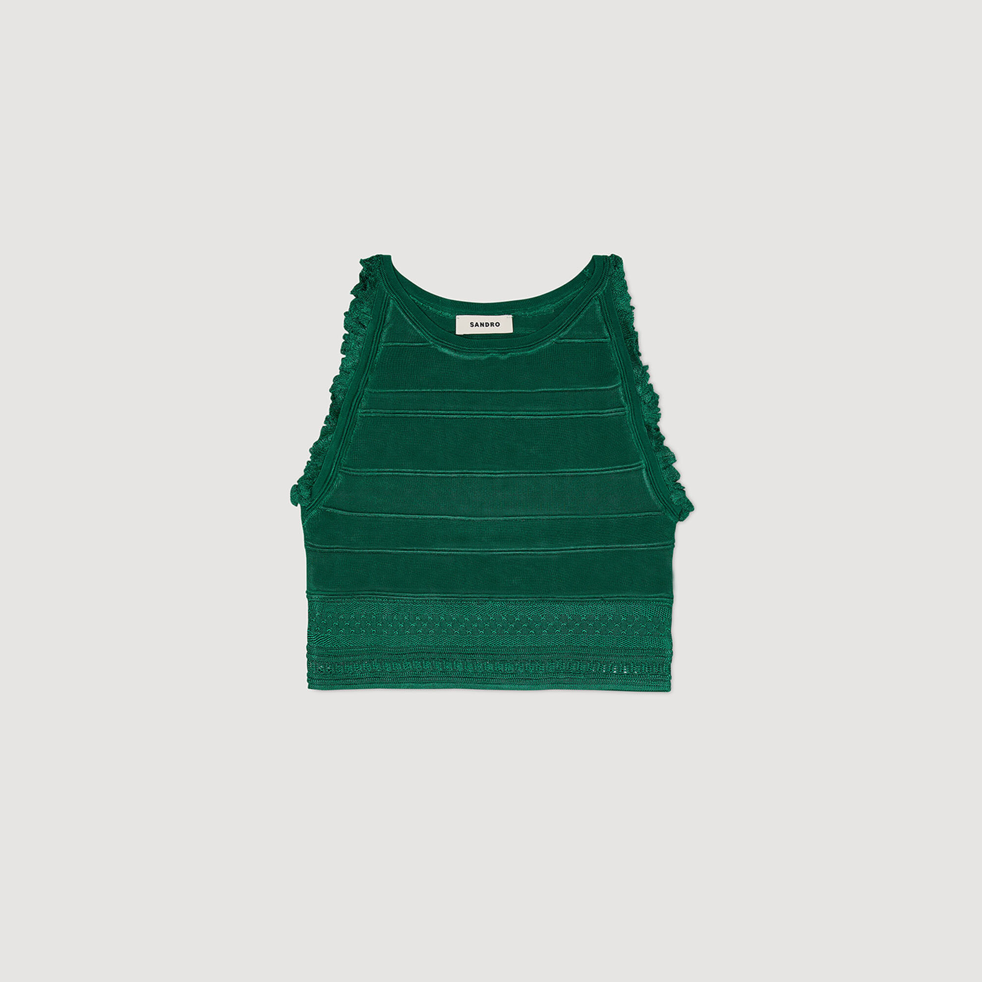 Maglione senza maniche