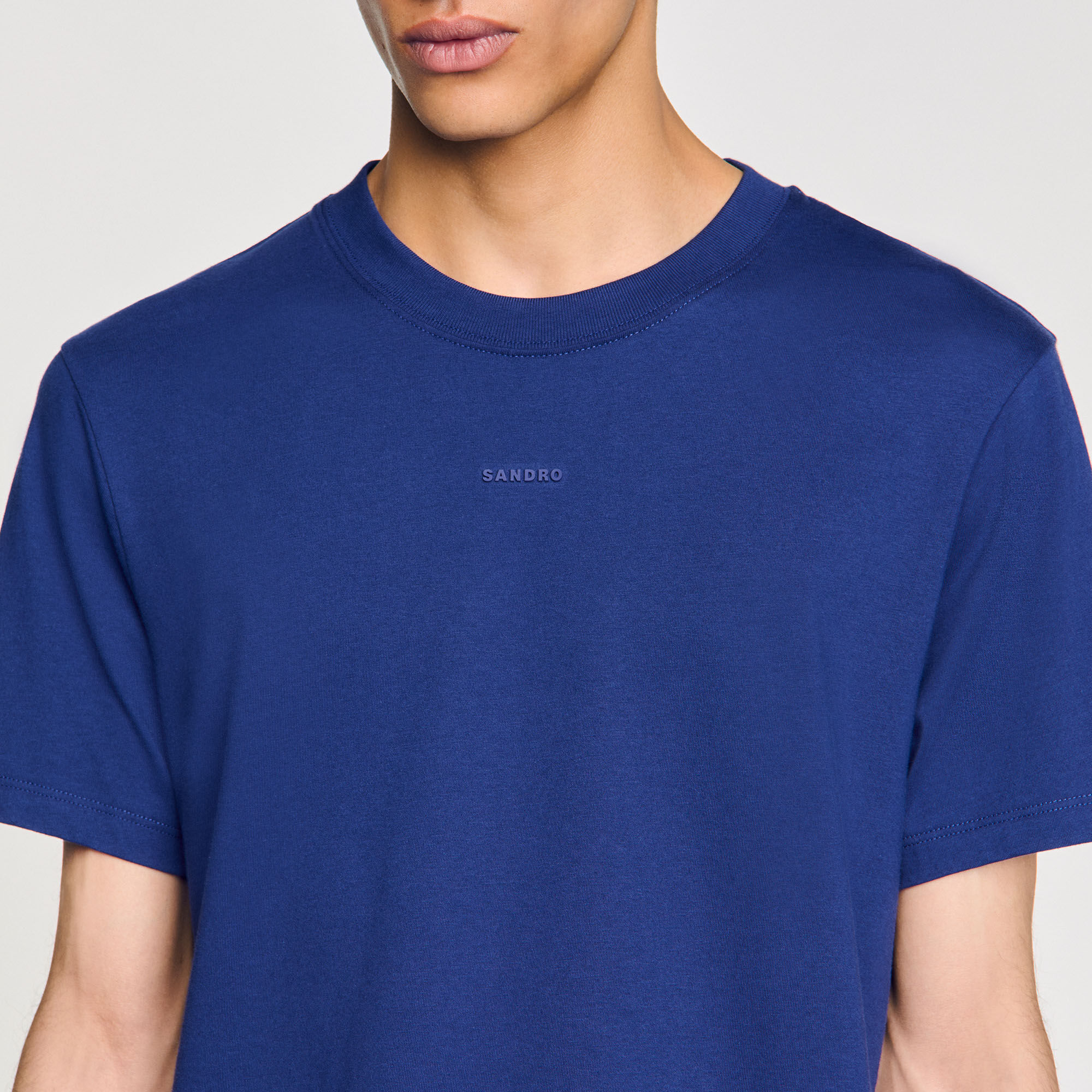 T-shirt in cotone con logo