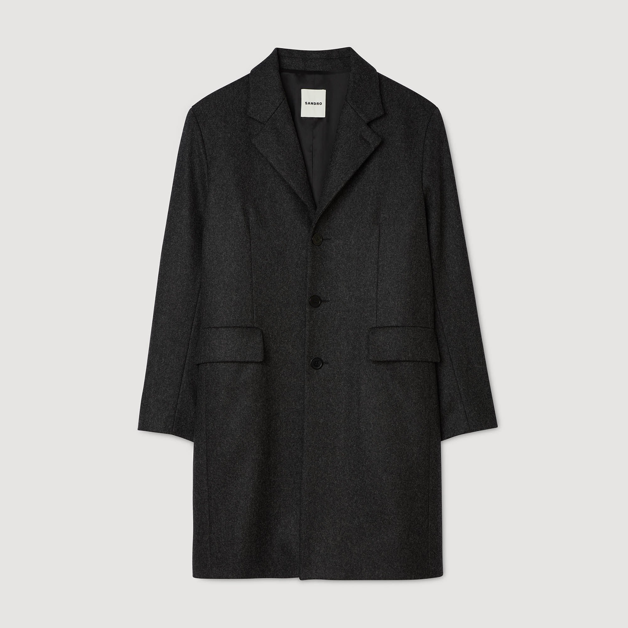 Cappotto in panno di lana