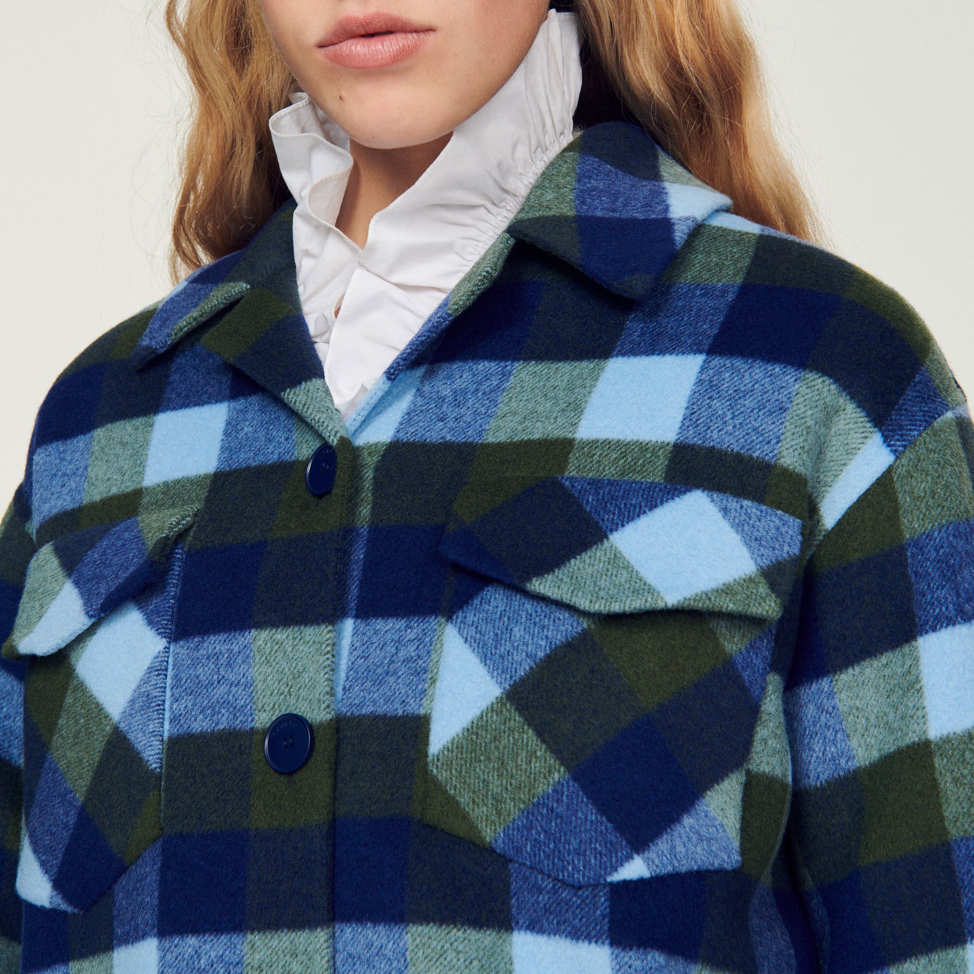 Cappotto a quadri