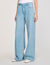 Jeans con strass e perline
