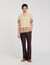Camicia con stampa a fiori