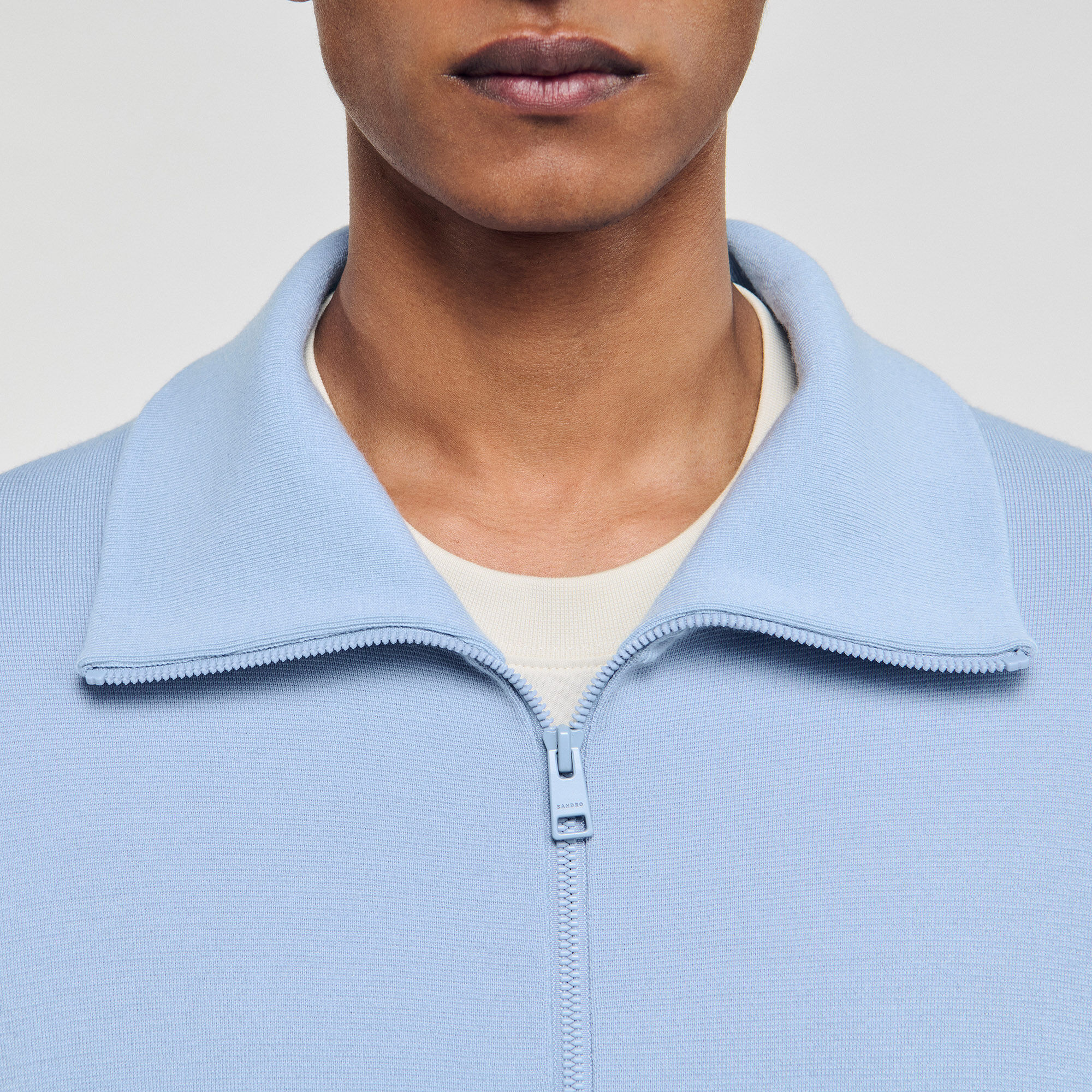 Maglione trucker in lana