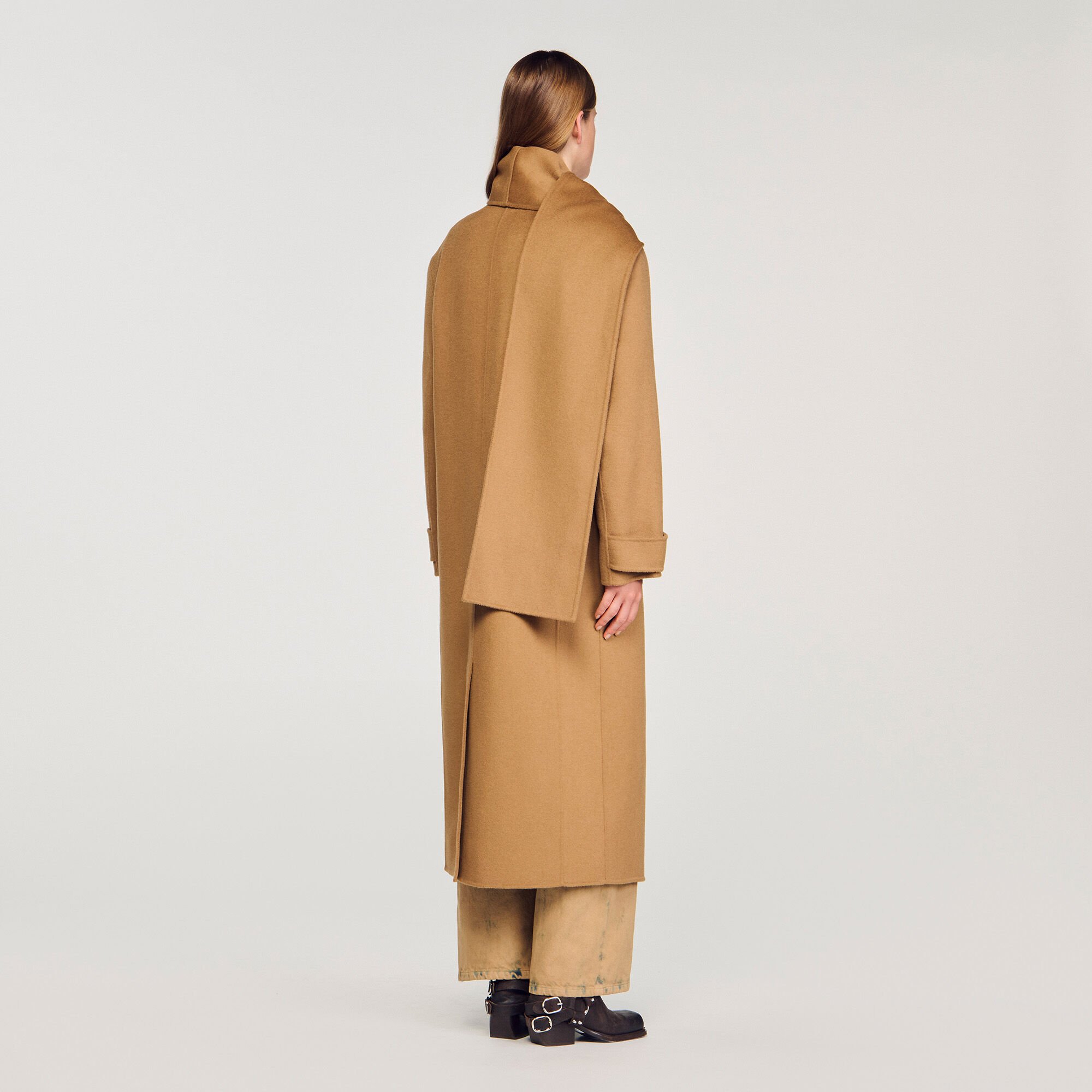 Cappotto oversize in lana