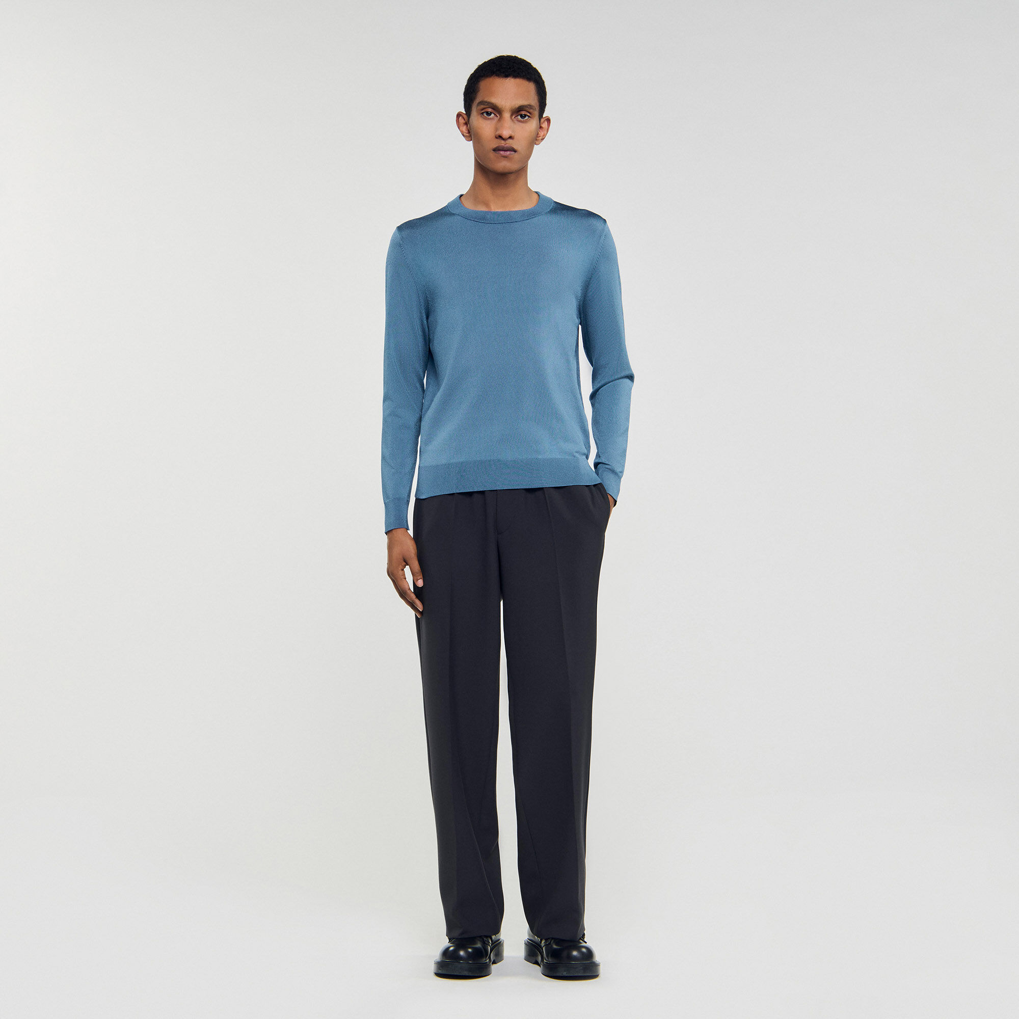 Maglione in maglia fine