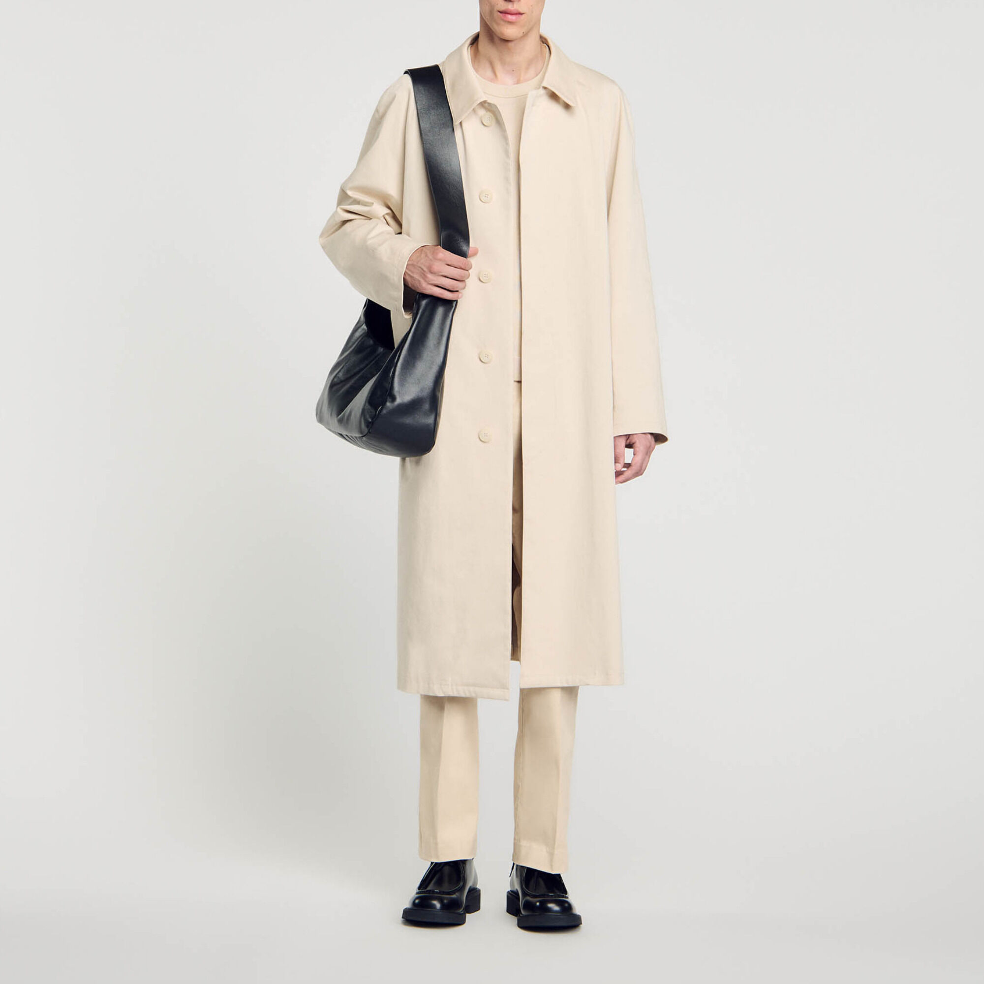 Impermeabile Mackintosh lungo - Uomo | Sandro