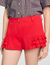 Shorts con volant