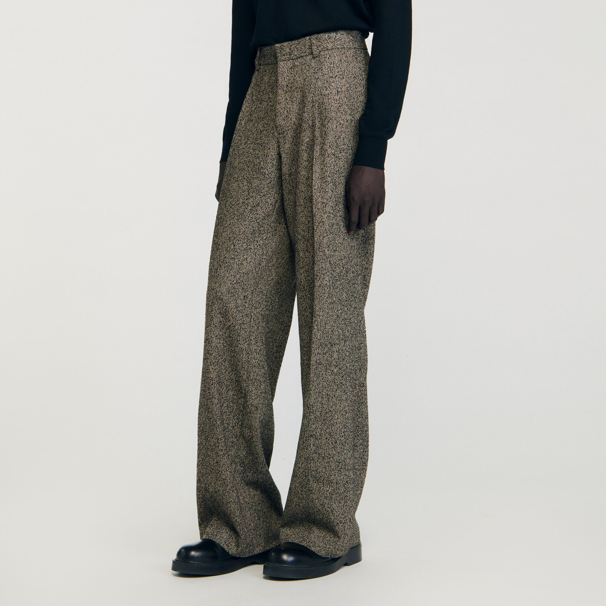 Pantaloni larghi da abito
