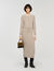 Cardigan con colletto a contrasto