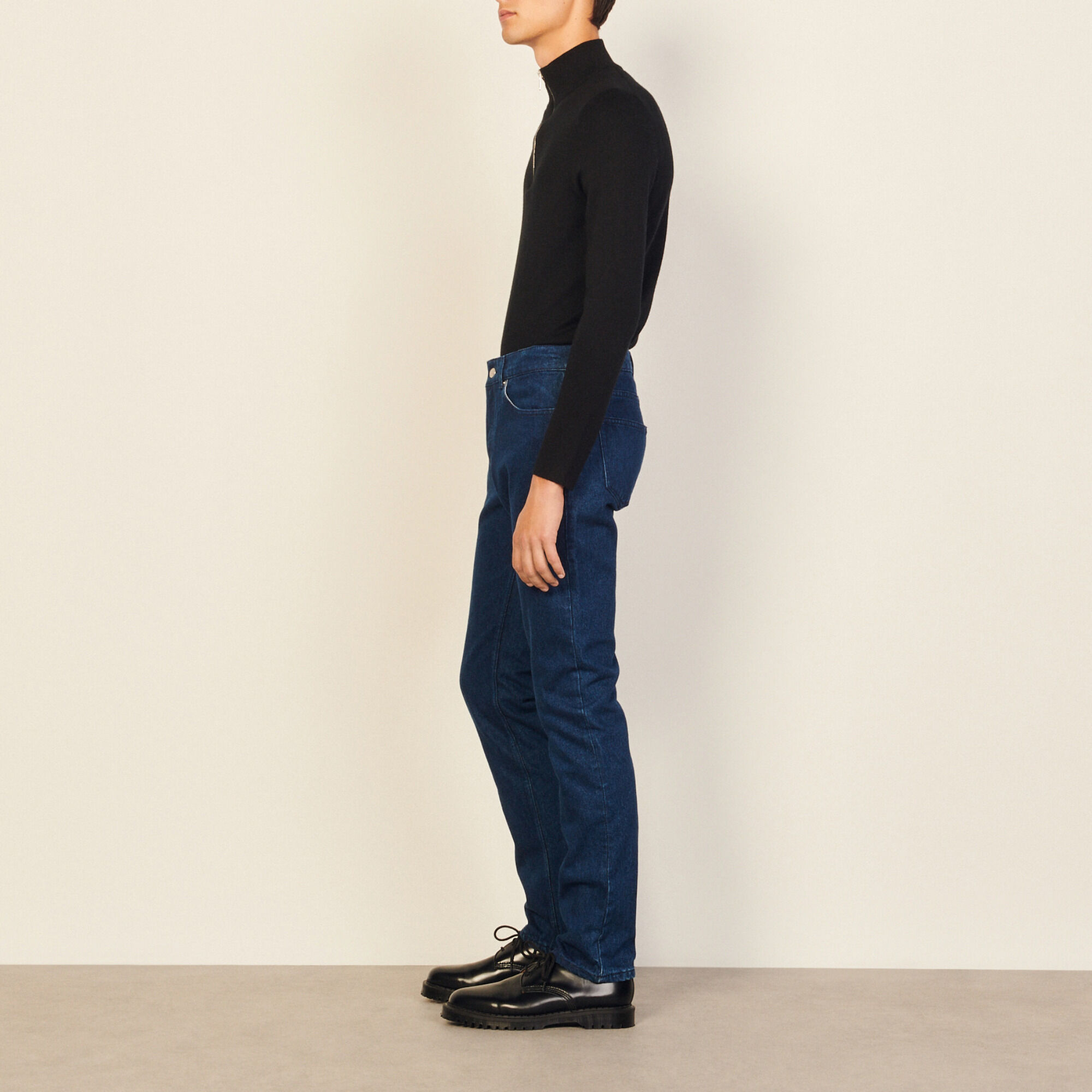 Jeans grezzi in cotone