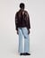 Giubbotto in pelle oversize