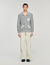 Cardigan in lana con patch S