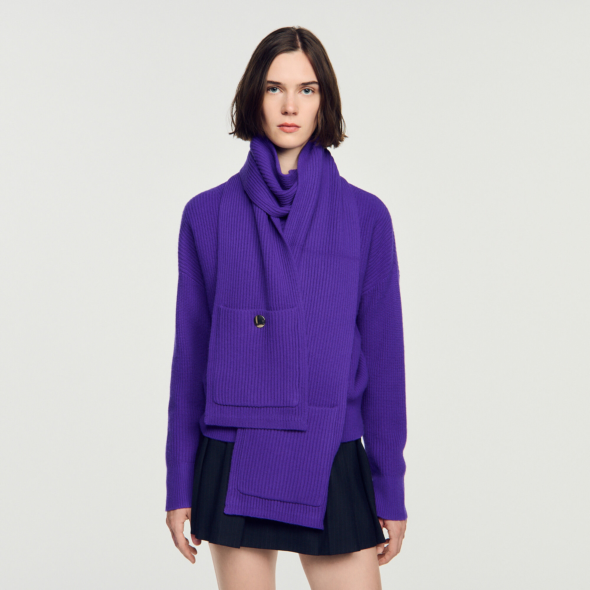 Sciarpa in lana e cashmere - Donna | Sandro