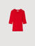 Maglione a coste a maniche corte
