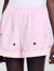 Shorts glitterati a righe