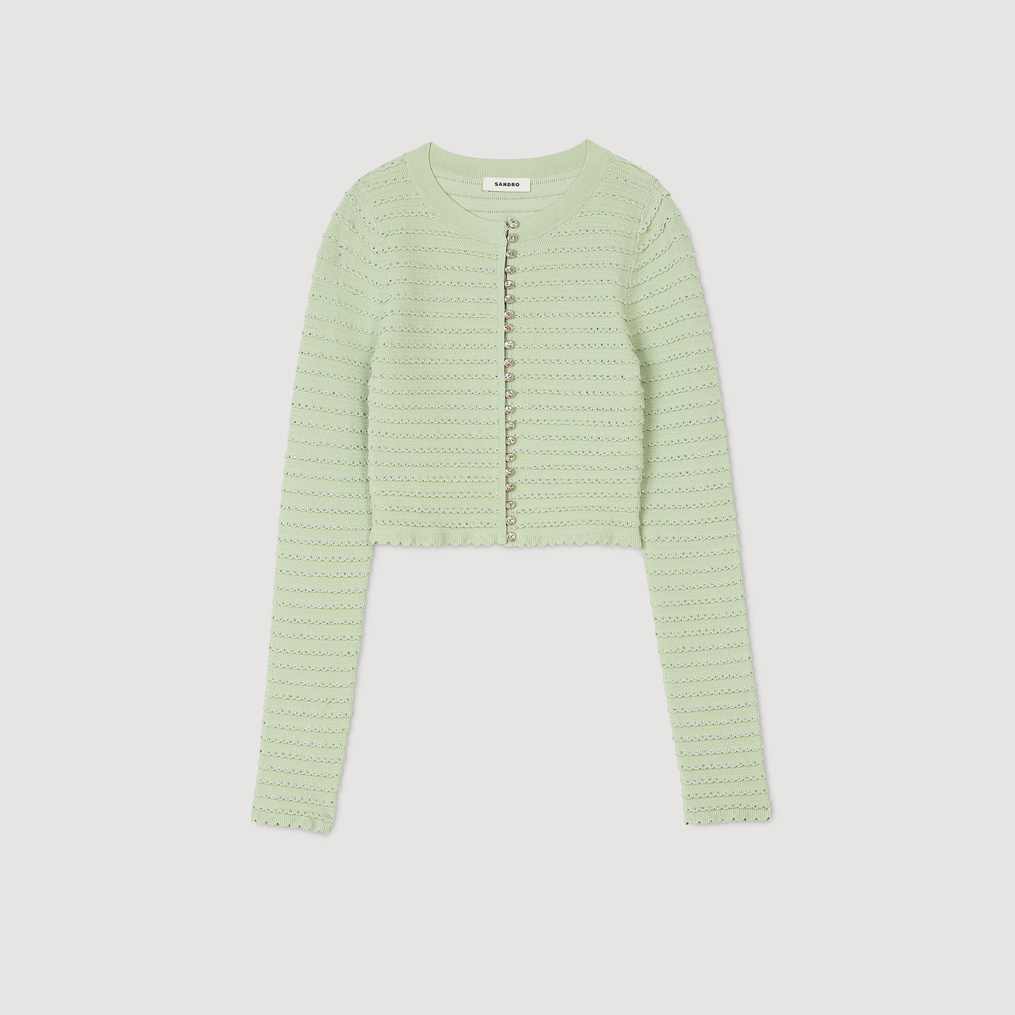 Cardigan glitterato