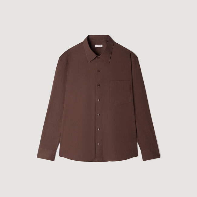 Camicia oversize in cotone