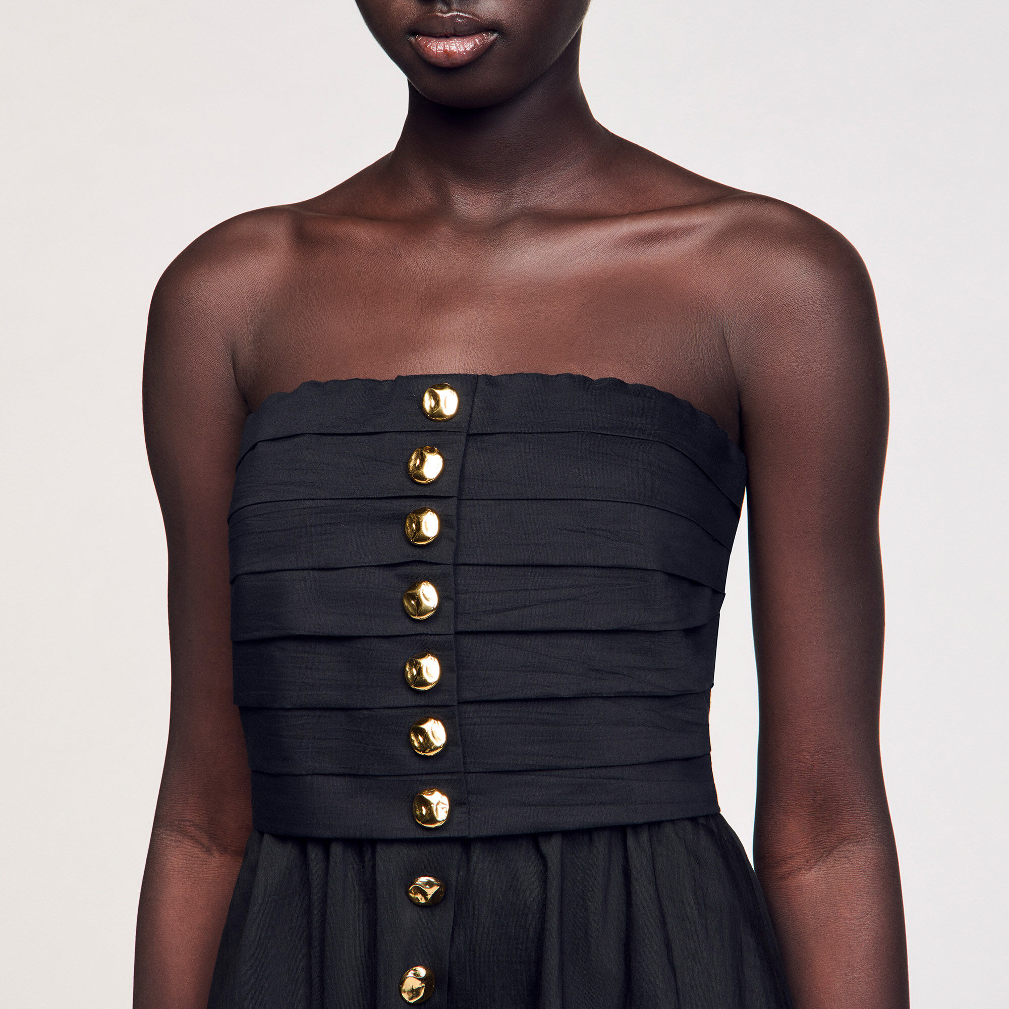 Abito lungo bustier