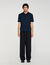 Polo in maglia con colletto con zip