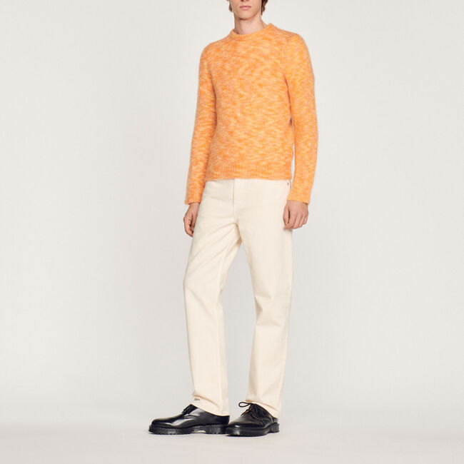 Pullover in lana girocollo