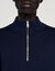 Maglia in lana con collo con zip