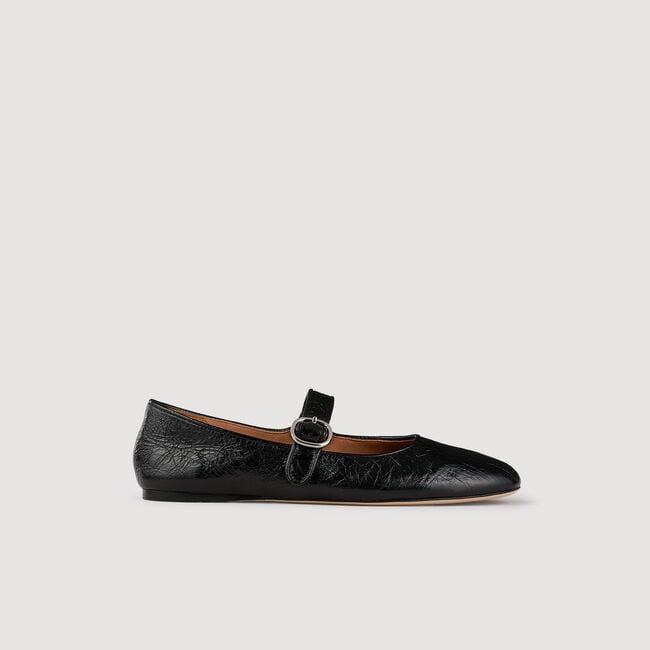 Ballerine in pelle lucida
