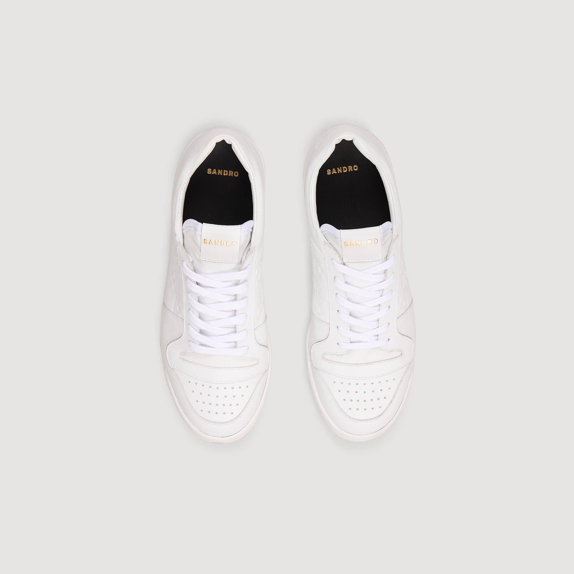 Sneakers basse in pelle