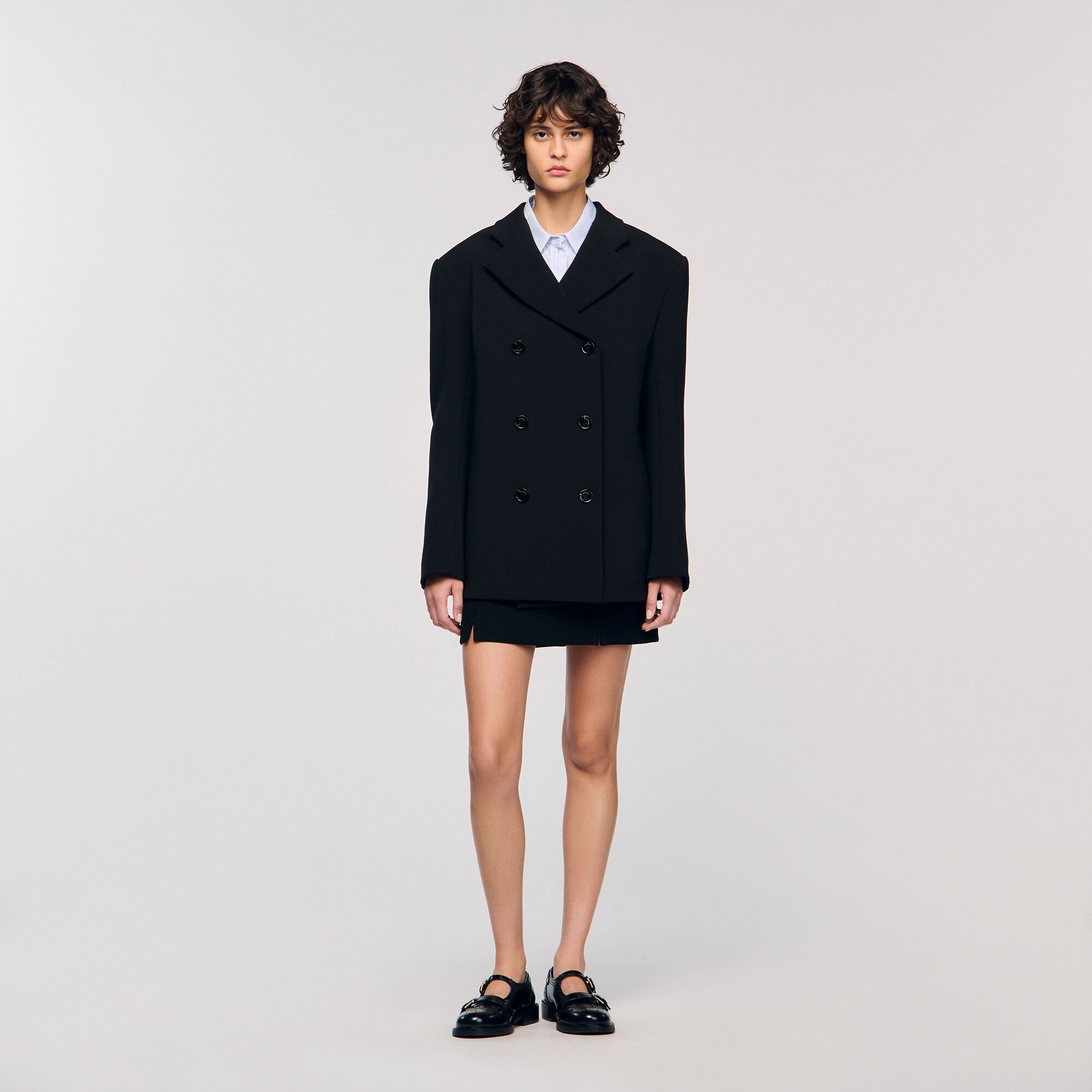 Giacca da tailleur incrociata