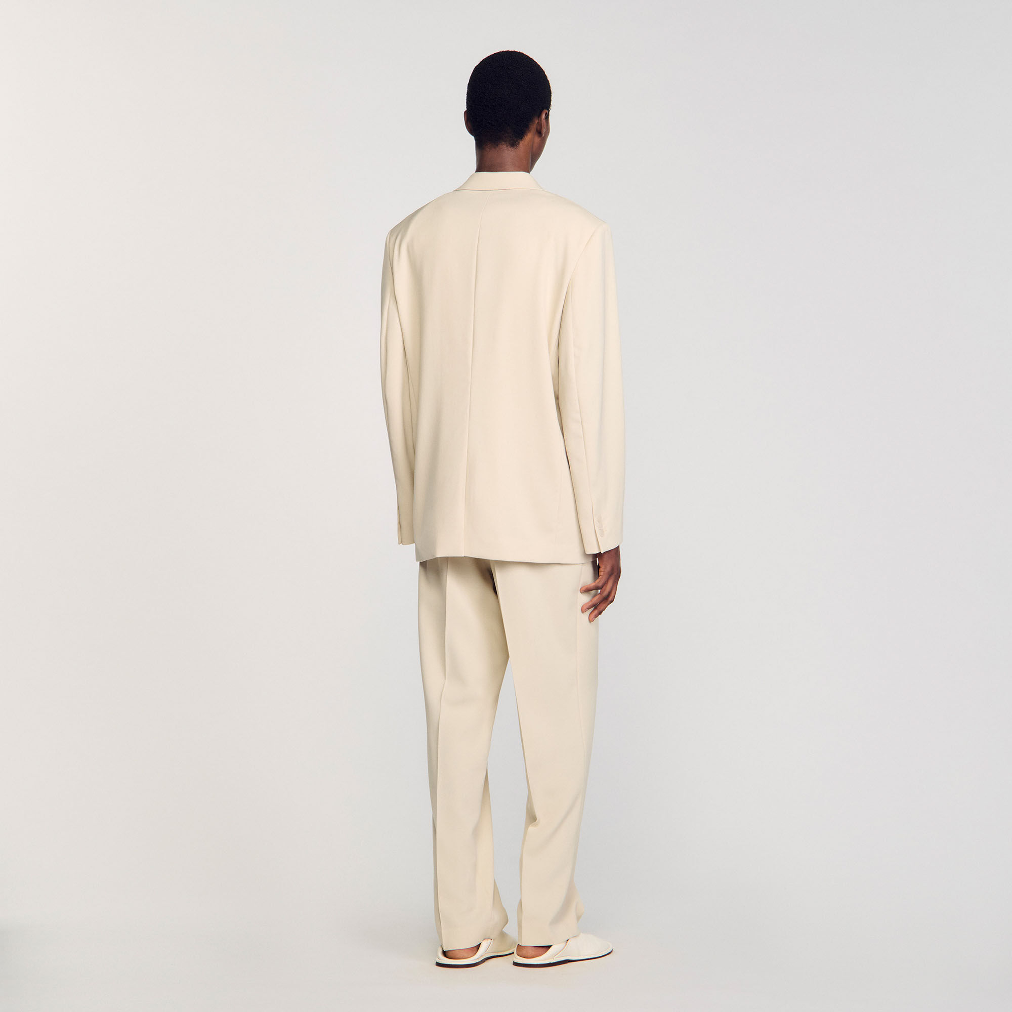 Giacca da abito oversize in lana