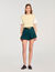 Maglione in maglia bimateriale