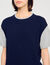 Maglione in maglia bimateriale