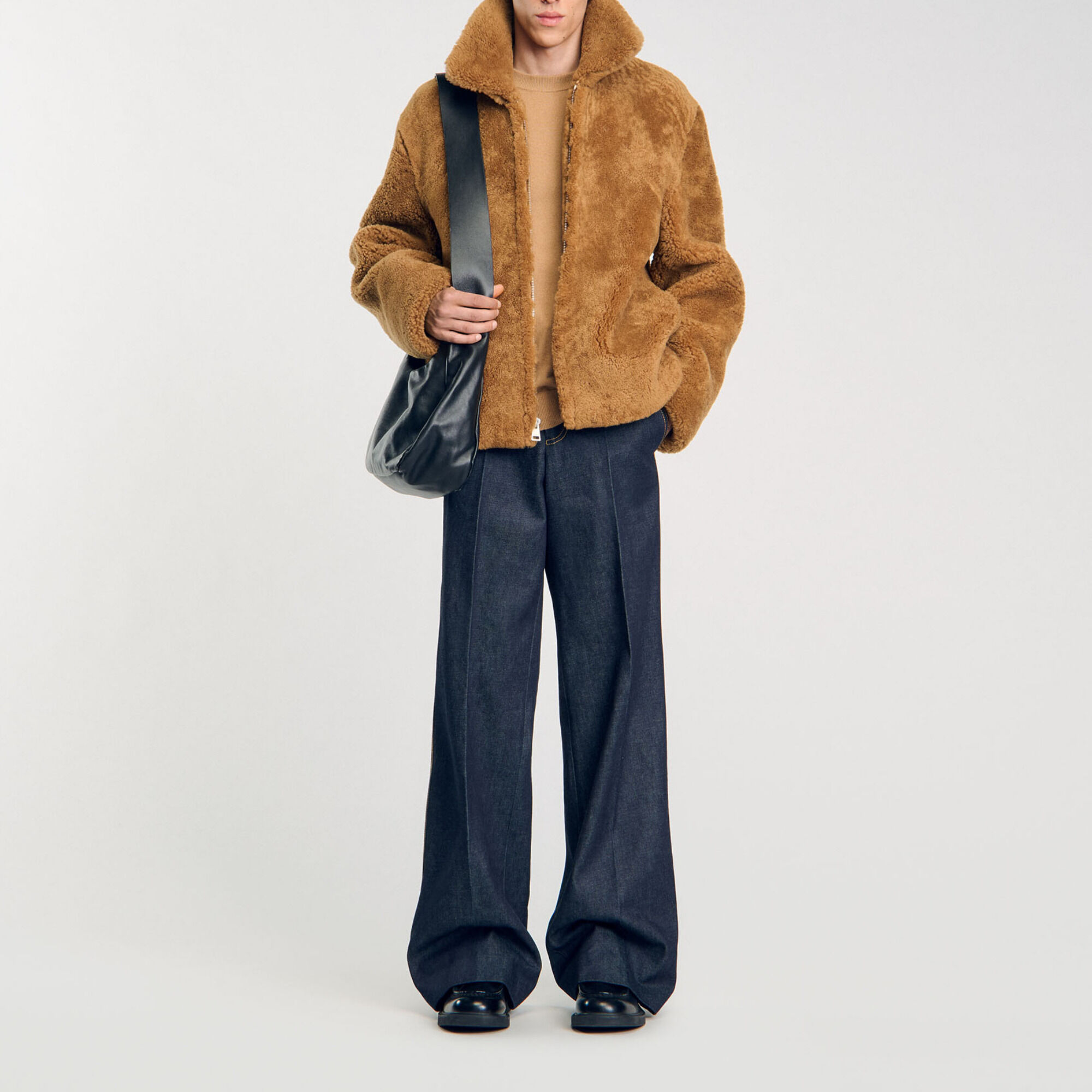 Giacca in shearling - Uomo | Sandro